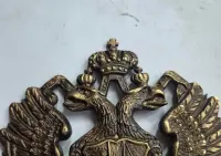 Duży orzeł Galicja zabór Austro-Węgry (mosiężny) 15 cm — ujęcie 2