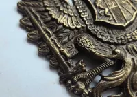 Duży orzeł Galicja zabór Austro-Węgry (mosiężny) 15 cm — ujęcie 4