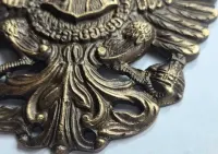 Duży orzeł Galicja zabór Austro-Węgry (mosiężny) 15 cm — ujęcie 5