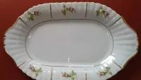 Chodzież porcelana patera Iwona złocona róża mniejsza — ujęcie 4