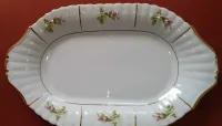 Chodzież porcelana patera Iwona złocona róża mniejsza — ujęcie 4