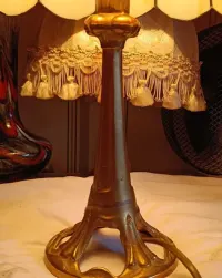 Kolekcjonerska Lampa stolikowa Vintage ,,Tiffany " — ujęcie 4