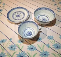 Kultowa porcelana Ryżowa Jingdezhen | Zestaw 12 el. | Vintage lata 70/ — ujęcie 2