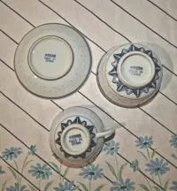 Kultowa porcelana Ryżowa Jingdezhen | Zestaw 12 el. | Vintage lata 70/ — ujęcie 3