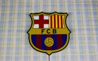 LED Neon FCB, Podświetlane Logo FC BARCELONA, Herb, Baner 3D, Kaseton — ujęcie 2