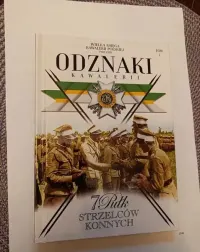 ODZNAKA 7.Pułku Strzelców Konnych Wielopolskich +książka - replika — ujęcie 4