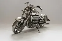 Prezent motocykl Triumph  metaloplastyka — ujęcie 2