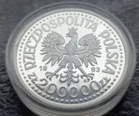 200000 zł półpostać Zygmunt Stary i Kazimierz Jagiellończyk — ujęcie 3