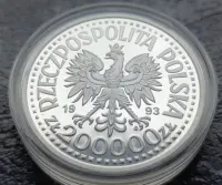 200000 zł półpostać Zygmunt Stary i Kazimierz Jagiellończyk — ujęcie 3