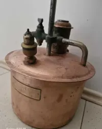 ALKOBRE  „D.R. Patent” zabytkowy aparat do czyszczenia przewodów piwnych — ujęcie 2