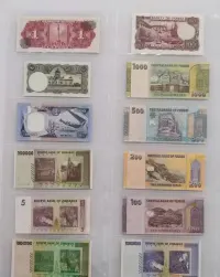Banknoty ze świata UNC — ujęcie 2