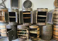 BAREK z beczki dębowej po whiskey po winie BARKI na alkohol WYSYŁKA — ujęcie 4