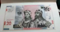 CAŁA KOLEKCJA 17 banknotów NBP 2006:2025 UNC w tym Jan Długosz PMG66 — ujęcie 3