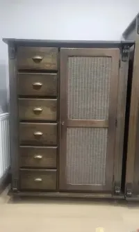 Drewniane meble zestaw vintage unikat — ujęcie 4