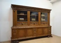 duża biblioteka orzechowa s050701 — ujęcie 3
