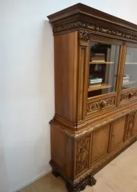 duża biblioteka orzechowa s050701 — ujęcie 4