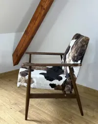 Fotel „Lisek” PRL po renowacji / styl vintage loft — ujęcie 3