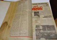 Gazeta Solidarność oprawione numery od 1 do 37 — ujęcie 3