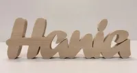 Imię dziecka Napis z drewna 30cm litera 3D Do Postawienia Grubość 2cm — ujęcie 2