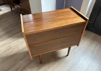 Komoda barek bielizniarka prl vintage 60'  Bytomskie Fabryki  okazja — ujęcie 4
