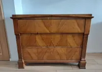 Komoda biedermeier XIX wiek antyk — ujęcie 2