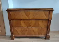 Komoda biedermeier XIX wiek antyk — ujęcie 2