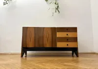 Komoda prl unikat lata 50 Malendowicz sideboard vintage retro okazja po renowacji — ujęcie 3
