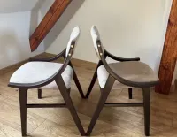 Krzesla "Skoczki" PRL 4szt po renowacji — ujęcie 3