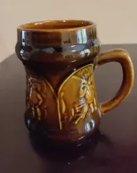 Kufle Mirostowice porcelana porcelit PRL Retro 5 sztuk różne kolory — ujęcie 3