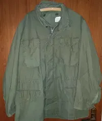 Kurtka US Army m65 kontraktowa z 1969 John Ownbey Large Long — ujęcie 4