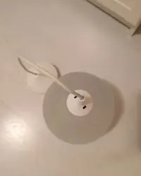 Lampa wisząca szkło mleczne — ujęcie 2