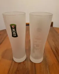 Limitowane szklanki kufle Lech 0,5 l – komplet 6 szt. NOWE w pudełkach — ujęcie 5