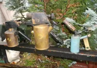 lud lampa na benzynę z epoki prl — ujęcie 2