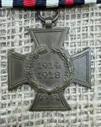Medal bar Krzyż Hindenburga 1914 bez mieczy original ww1 — ujęcie 3