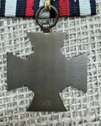 Medal bar Krzyż Hindenburga 1914 bez mieczy original ww1 — ujęcie 4