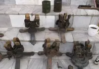 militaria przedwojenny statyw strzelniczy — ujęcie 2