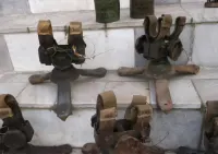 militaria przedwojenny statyw strzelniczy — ujęcie 5