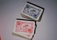 Mini karty do gry Piatnik – Vienna Austria – vintage talia podróżna — ujęcie 5