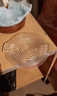 Miski ceramiczne brąz ,prl. — ujęcie 4