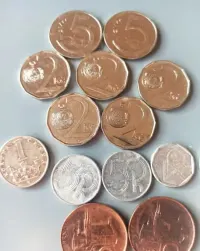 Monety różne 50 sztuk — ujęcie 5