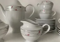 Serwis zestaw kawowy porcelana Wałbrzych — ujęcie 2