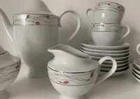 Serwis zestaw kawowy porcelana Wałbrzych — ujęcie 2