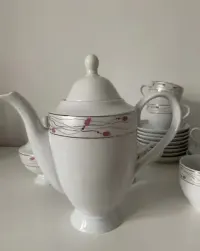 Serwis zestaw kawowy porcelana Wałbrzych — ujęcie 3