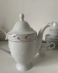 Serwis zestaw kawowy porcelana Wałbrzych — ujęcie 4