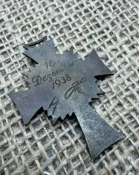 Mutterkreuz 3j kl Krzyż Matki Brązowy original ww2 — ujęcie 4