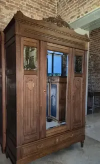 Nr. 406 Szafa w stylu Art Nouveau z początku XX wieku 1910–1920 r. — ujęcie 2