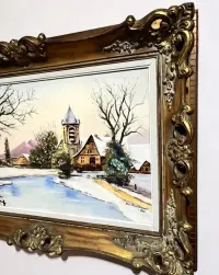 Obraz 1957r olejny na płótnie — ujęcie 2