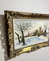Obraz 1957r olejny na płótnie — ujęcie 5