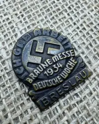 odznaka Breslau 1934 original ww2 — ujęcie 2