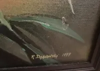 Olej na płótnie Irysy-R. Dąbrowski — ujęcie 3